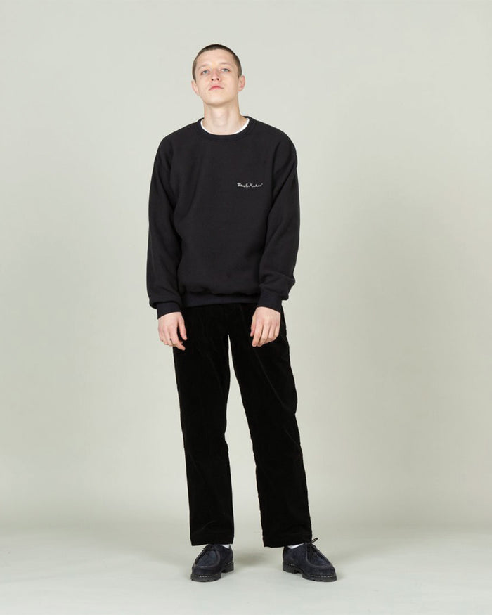 Ravine Fleece Crew - Black, view 2