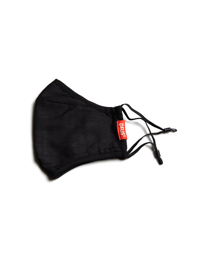 Re-usable Face Mask (2 Pack) - Black, view 1