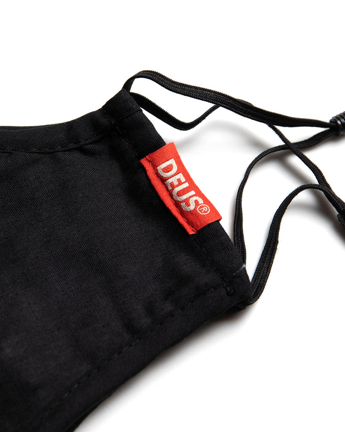 Re-usable Face Mask (2 Pack) - Black, view 3