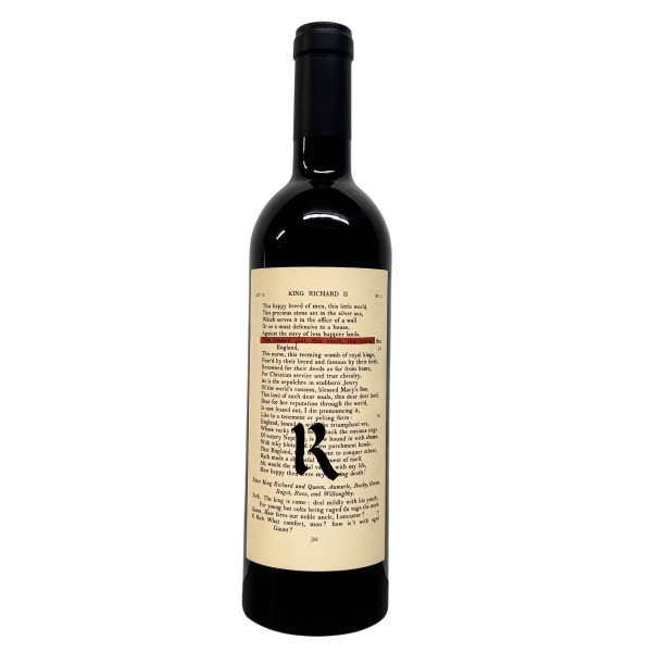 Realm 2021 THE BARD Napa Valley Bordeaux Blend