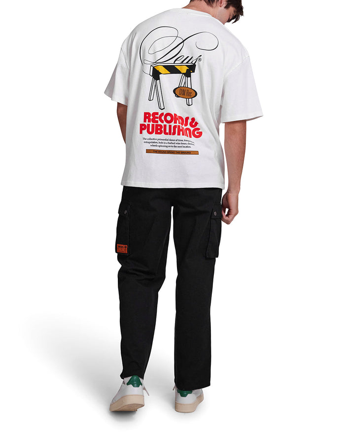 Records Cargo Pant - Black, view 4|Model