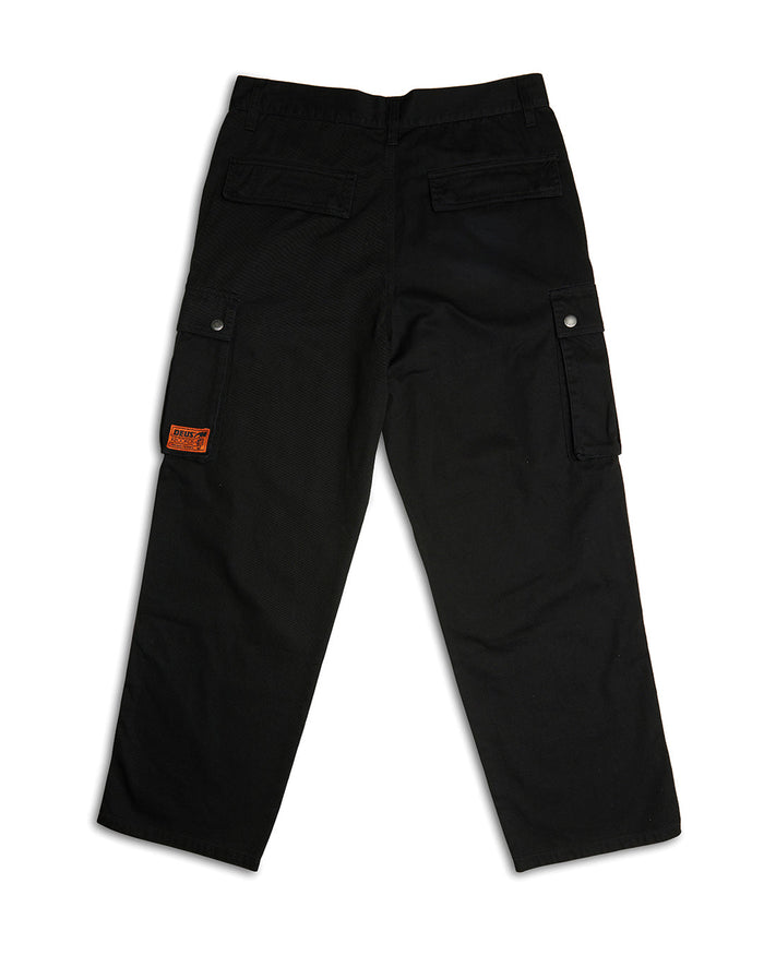 Records Cargo Pant - Black, view 6|Flatlay
