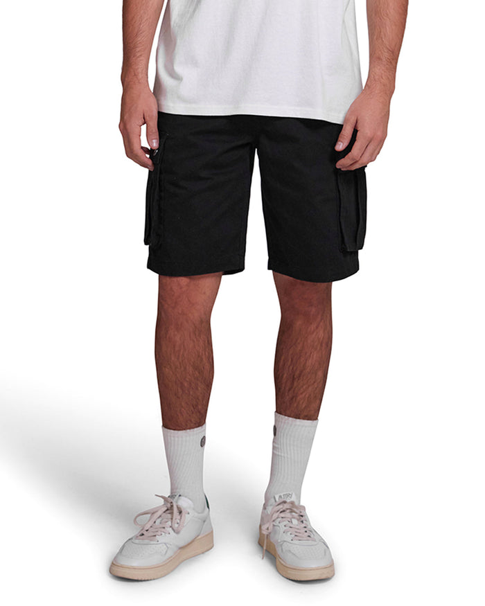 Records Cargo Short - Black, view 1|Model