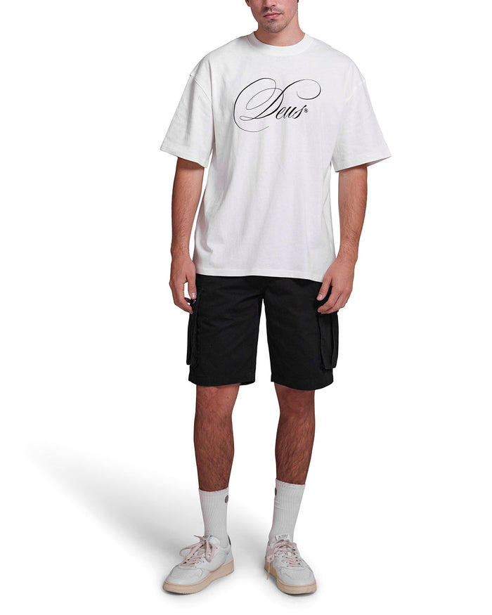 Records Cargo Short - Black, view 3|Model