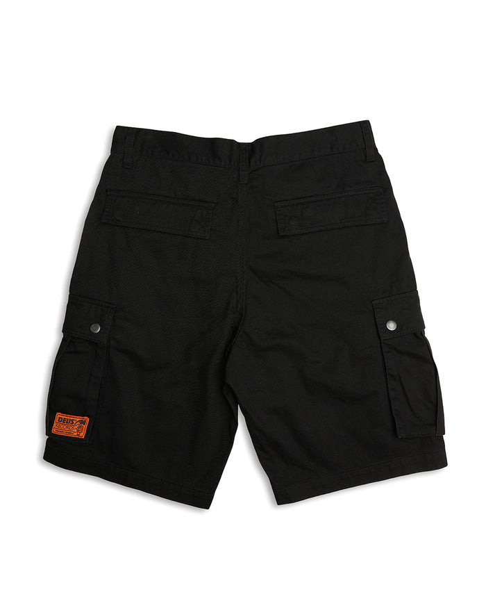 Records Cargo Short - Black, view 6|Flatlay
