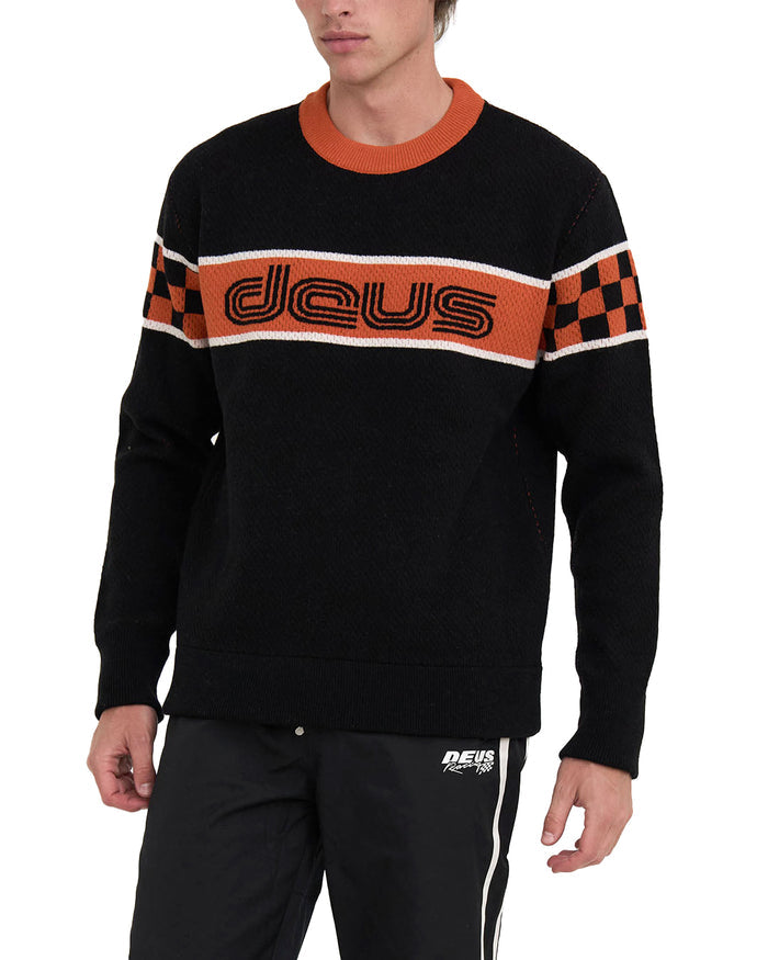 Remy Sweater - Black, view 1|Model