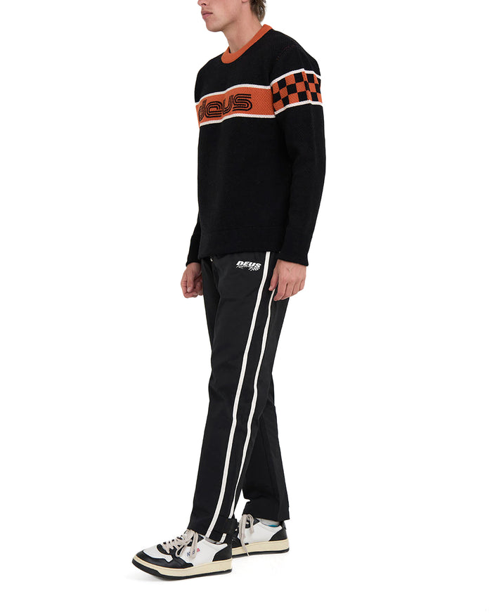 Remy Sweater - Black, view 3|Model