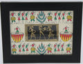 Rhythms of the Forest Festival: Dhokra–Warli Mixed Wall Art