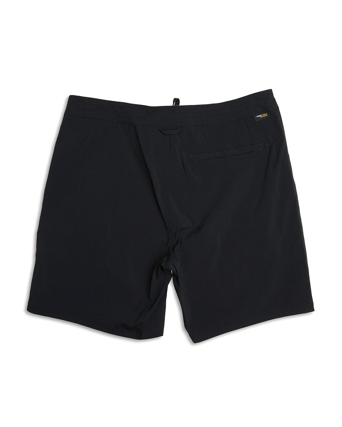 Ricos Boardshort - Black, view 5|Flatlay