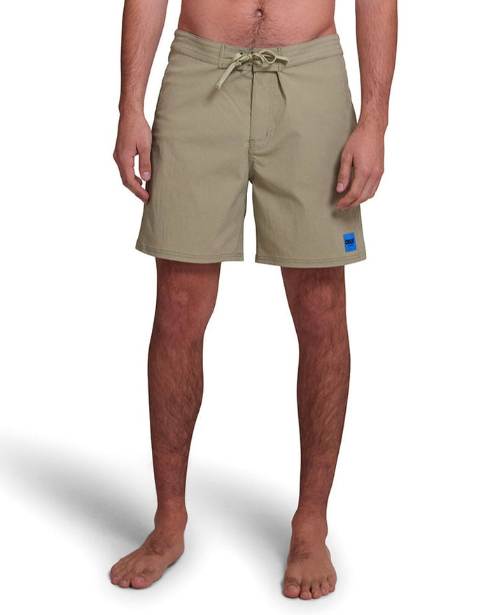 Ricos Boardshort - Sage Green, view 1|Model