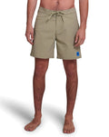 Ricos Boardshort - Sage Green, view 1|Model