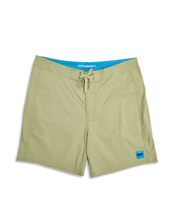 Ricos Boardshort - Sage Green, view 4|Flatlay