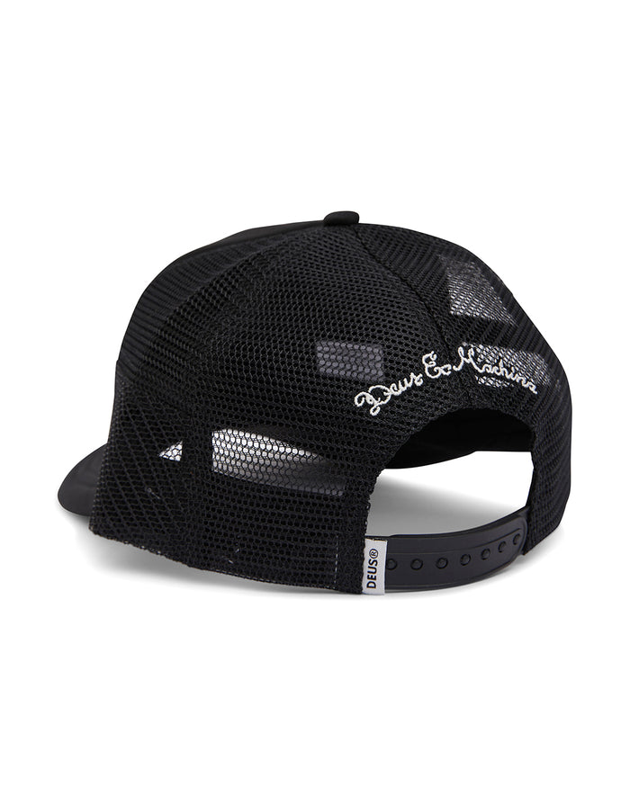 Ride Out Trucker - Black, view 2|Flatlay