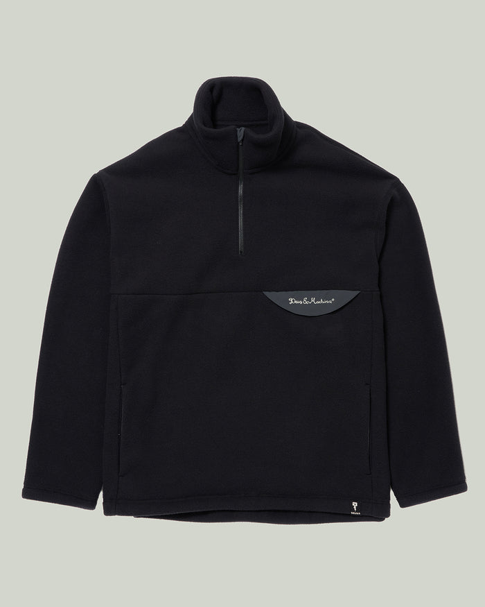 Ridgeline Fleece Pull Over - Black, view 1