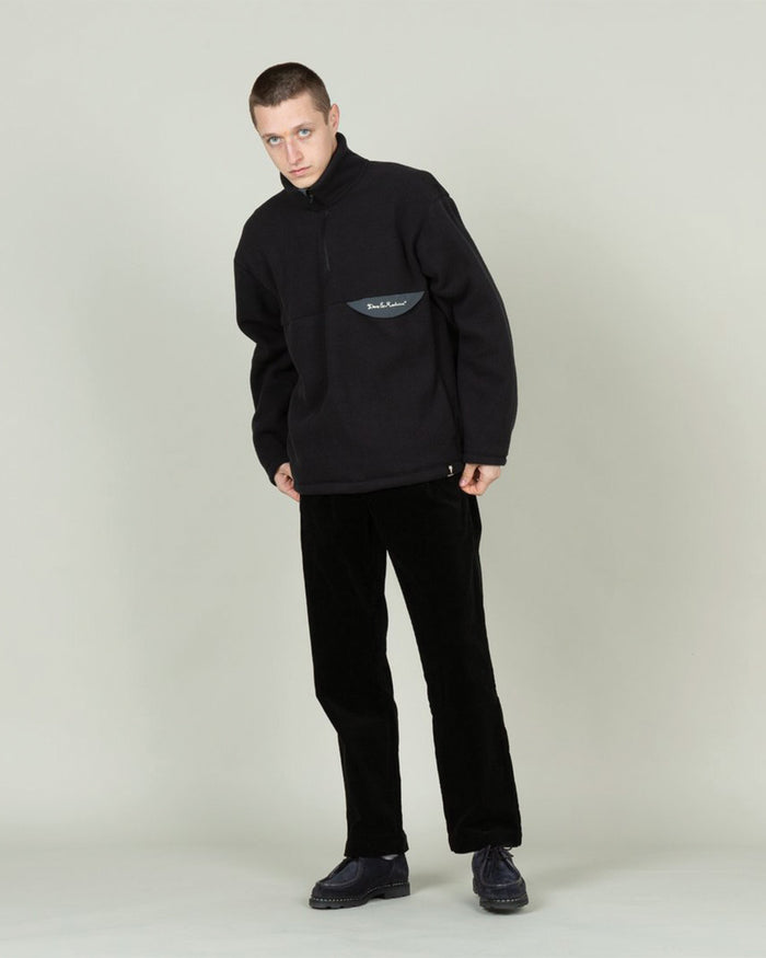 Ridgeline Fleece Pull Over - Black, view 2