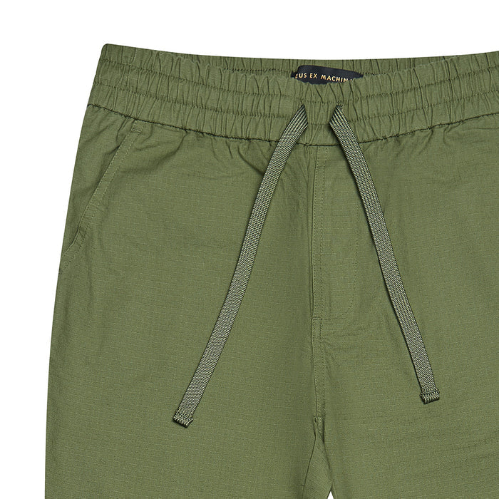 Riley Ripstop Pant - Clover, view 3|Flatlay