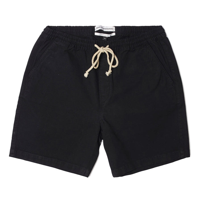 Riley Short - Black, view 1|Flatlay