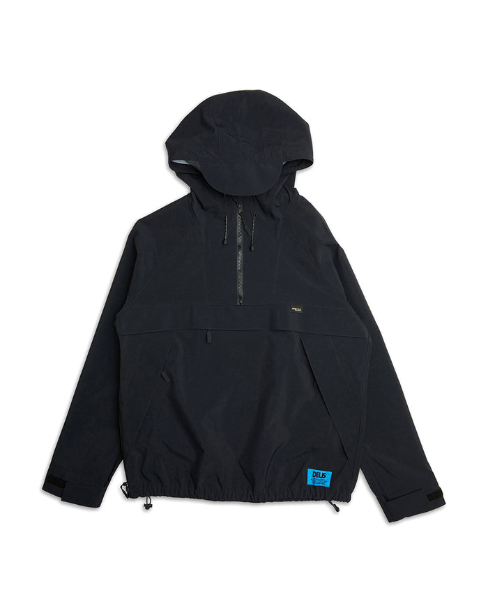 Riptide Smock Jacket - Black, view 4|Flatlay