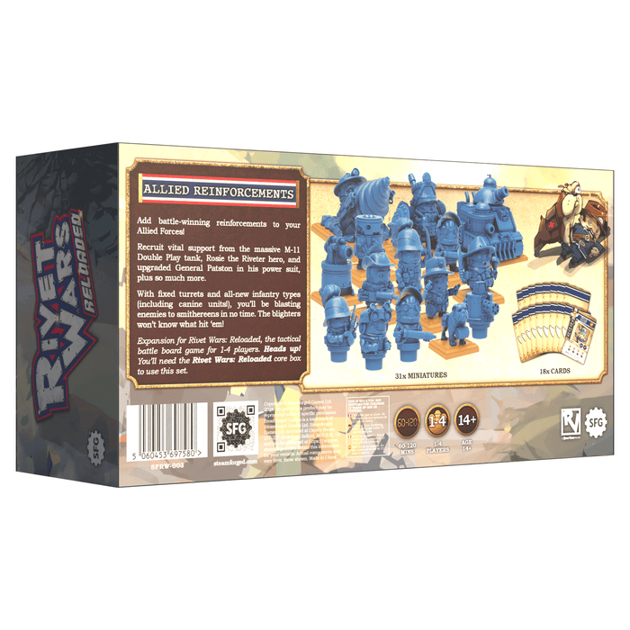 Rivet Wars: Allied Reinforcement Expansion - Steamforged Games