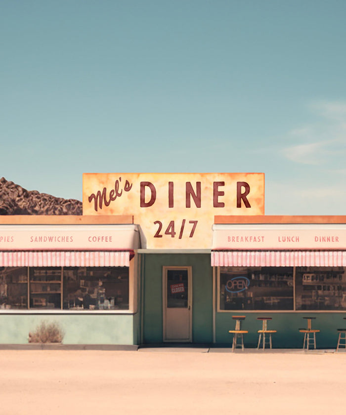 Roadside Remains #1 of 6 - Mel's Diner by Head West Studio
