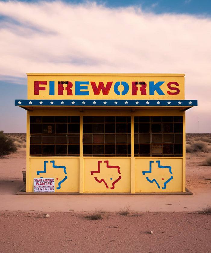 Roadside Remains #2 of 6 - The Firework Stand by Head West Studio
