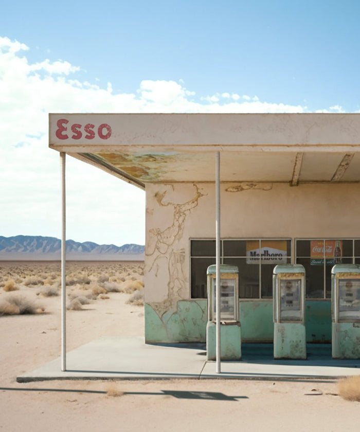 Roadside Remains #4 of 6 - The Esso by Head West Studio