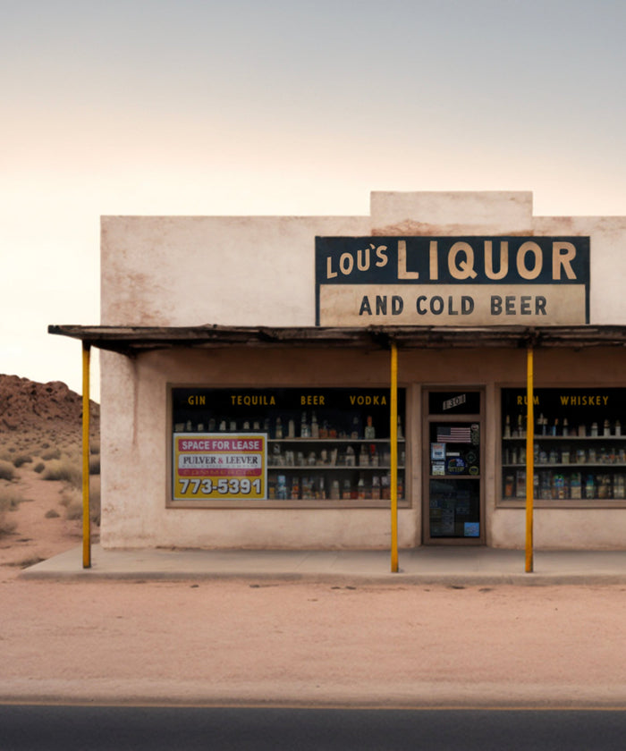 Roadside Remains #5 of 6 - Lou's Liquor by Head West Studio