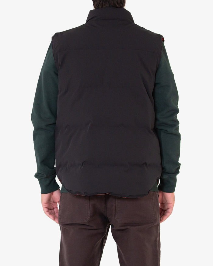 Robson Padded Vest (Regular Fit) - Black, view 7