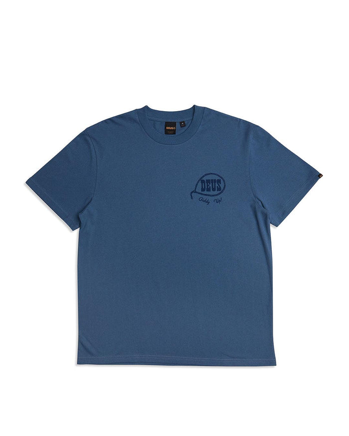 Ropeburn Tee - Bluestone, view 5|Flatlay
