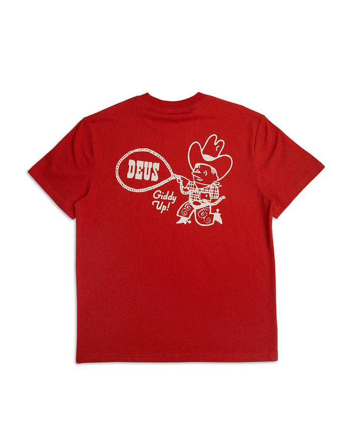 Ropeburn Tee - Red Clay, view 6|Flatlay