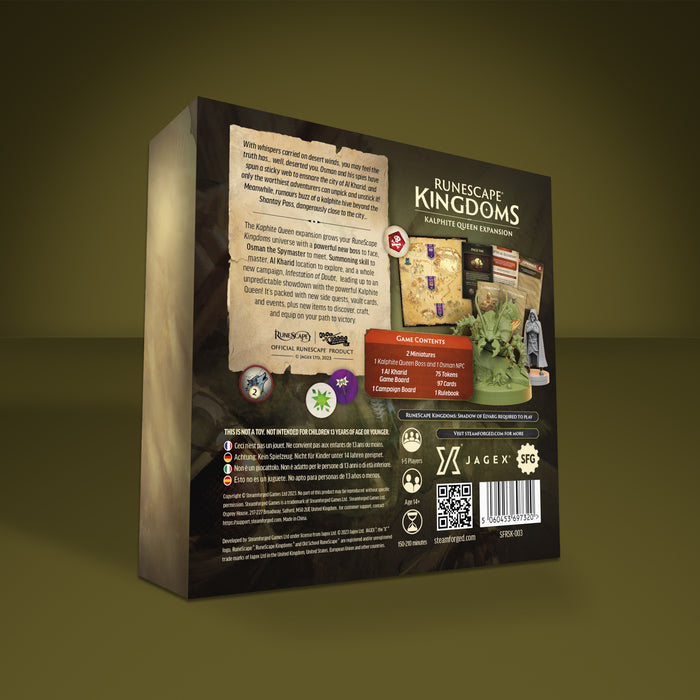 RuneScape Kingdoms: Kalphite Queen Expansion (SFG Exclusive!) - Steamforged Games