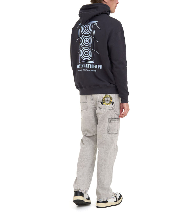 Rvr Tech Hoodie - Anthracite, view 2|Model