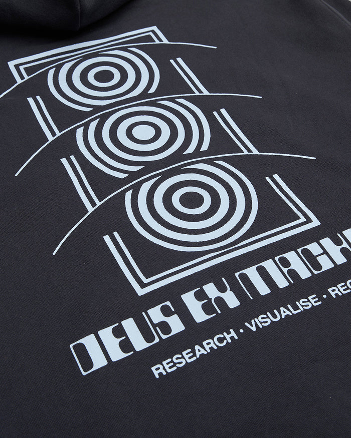 Rvr Tech Hoodie - Anthracite, view 7|Flatlay