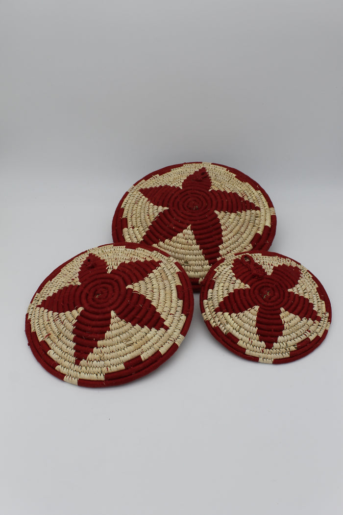Sabai Grass Wall Art - Set of 3