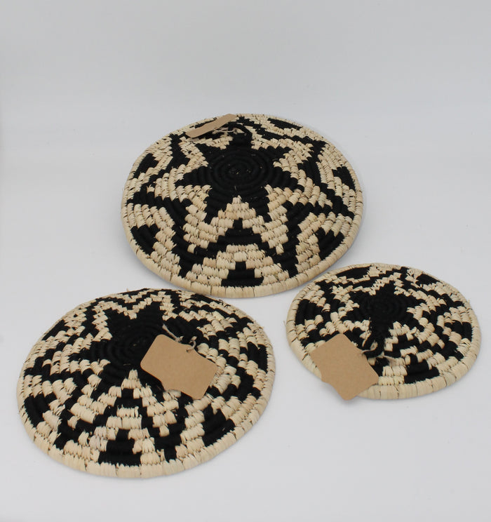 Sabai Grass Wall Art - Set of 3