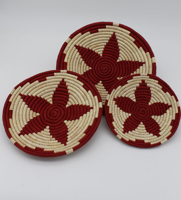 Sabai Grass Wall Art - Set of 3