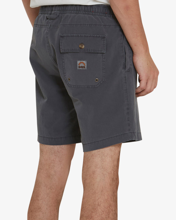Sandbar Garment Dye Mesh - Shadow Black, view 2|Model