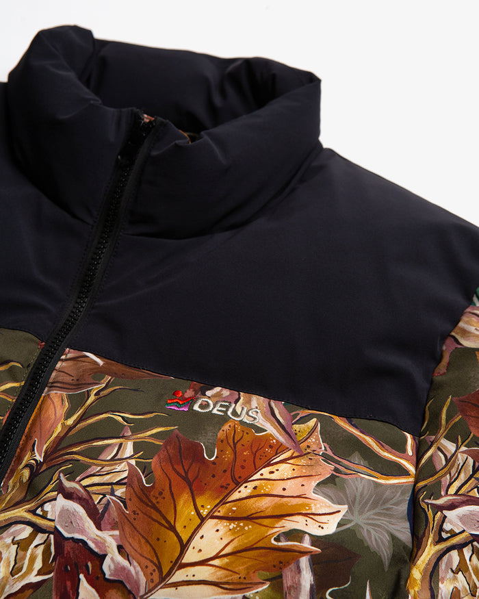 Scout Puffer Jacket - Leaf Camo, view 6|Flatlay