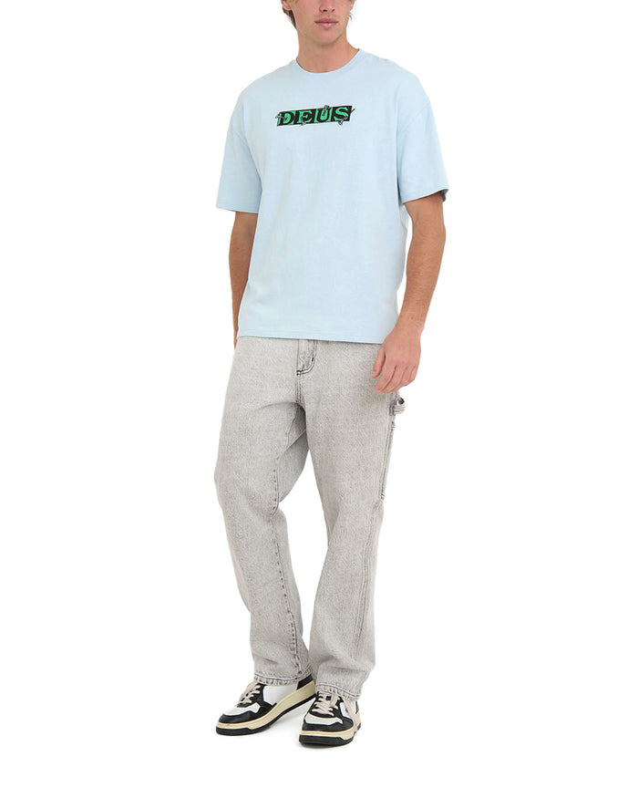 Screw Loose Tee - Illusion Blue, view 4|Model