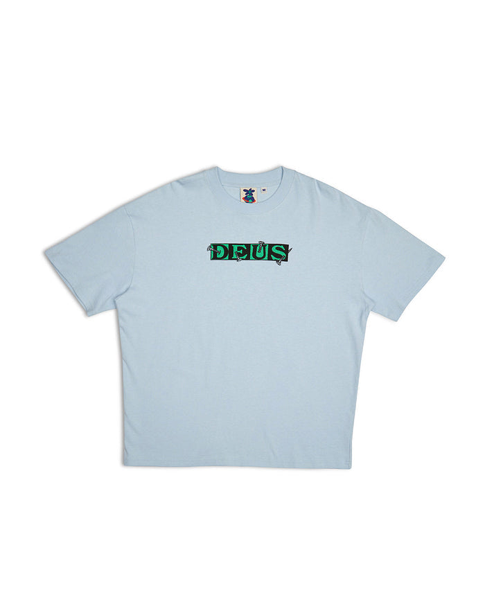 Screw Loose Tee - Illusion Blue, view 5|Flatlay