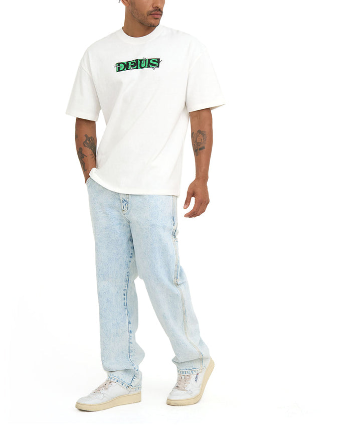 Screw Loose Tee - Vintage White, view 4|Model