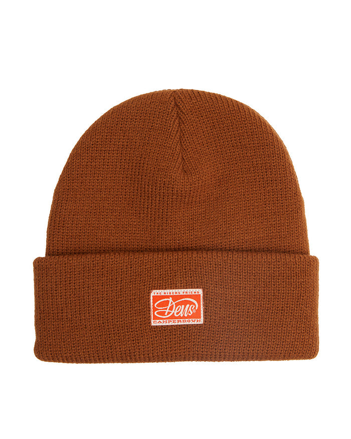 Selwyn Beanie - Tan, view 1|Flatlay