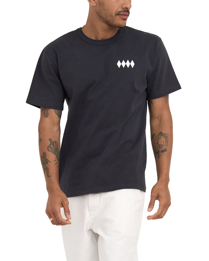 Seoul Address Tee - Anthracite, view 1|Model
