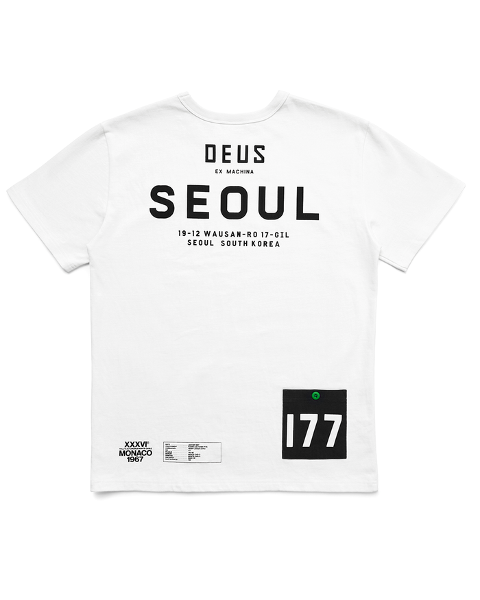 Seoul Address Tee - Vintage White, view 7|Flatlay