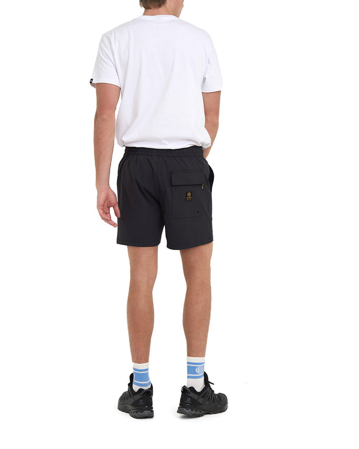 Service Cordura Swim Short - Black, view 2|Model