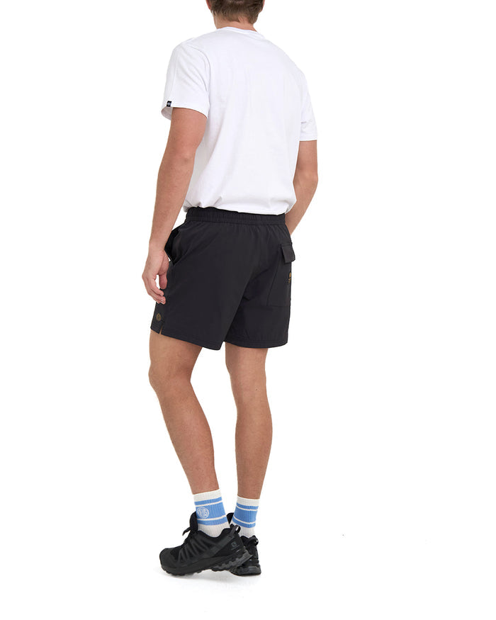 Service Cordura Swim Short - Black, view 3|Model