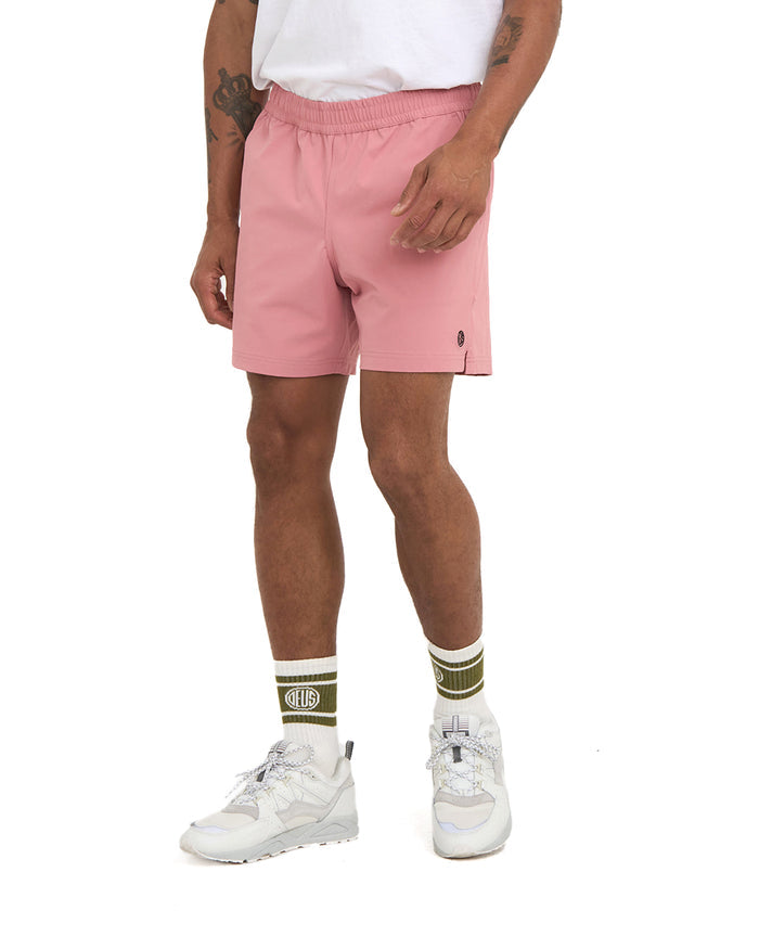 Service Cordura Swim Short - Mauve Glow, view 1|Model