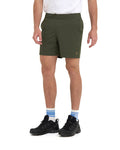 Service Cordura Swim Short - Olive, view 1|Model