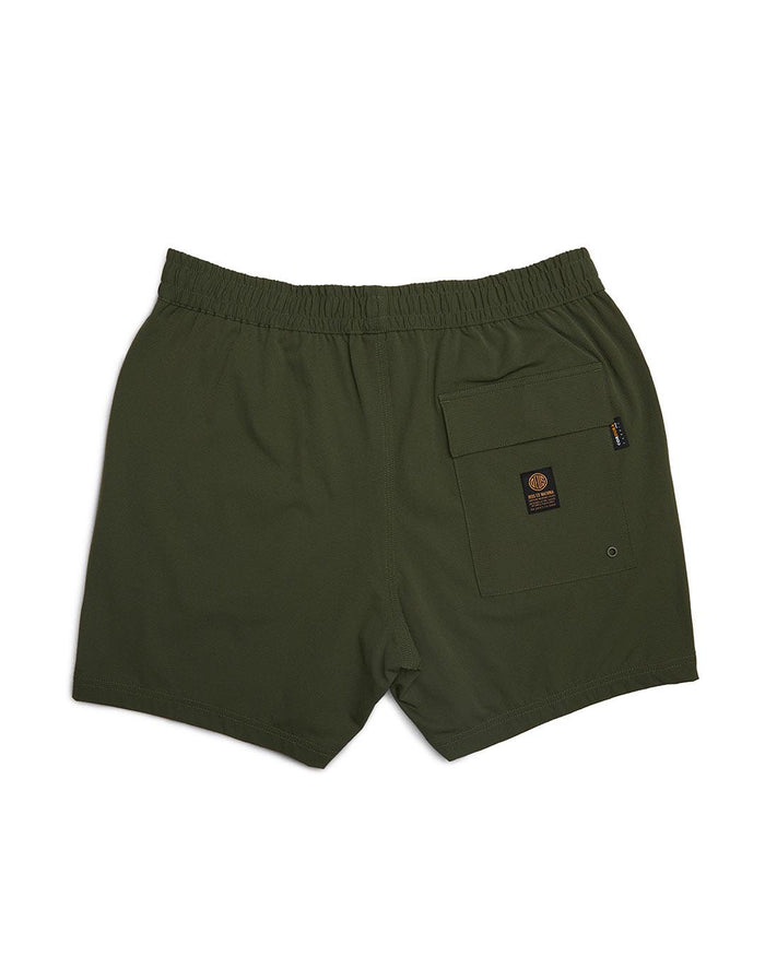 Service Cordura Swim Short - Olive, view 6|Flatlay