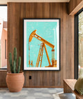 Shapes of the West - Pumpjack by Head West Studio
